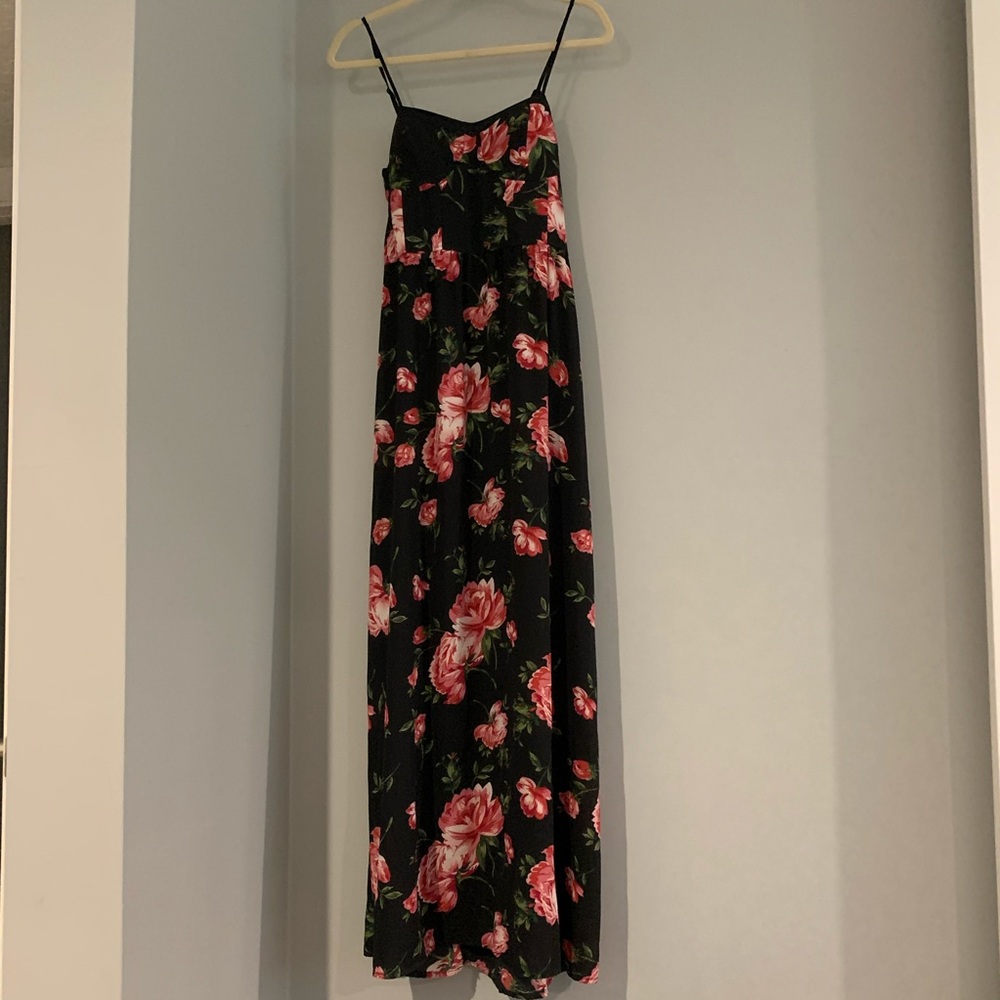 Floral maxi dress